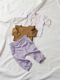 NAME IT Baby Bukser Kinaya Lavender Gray